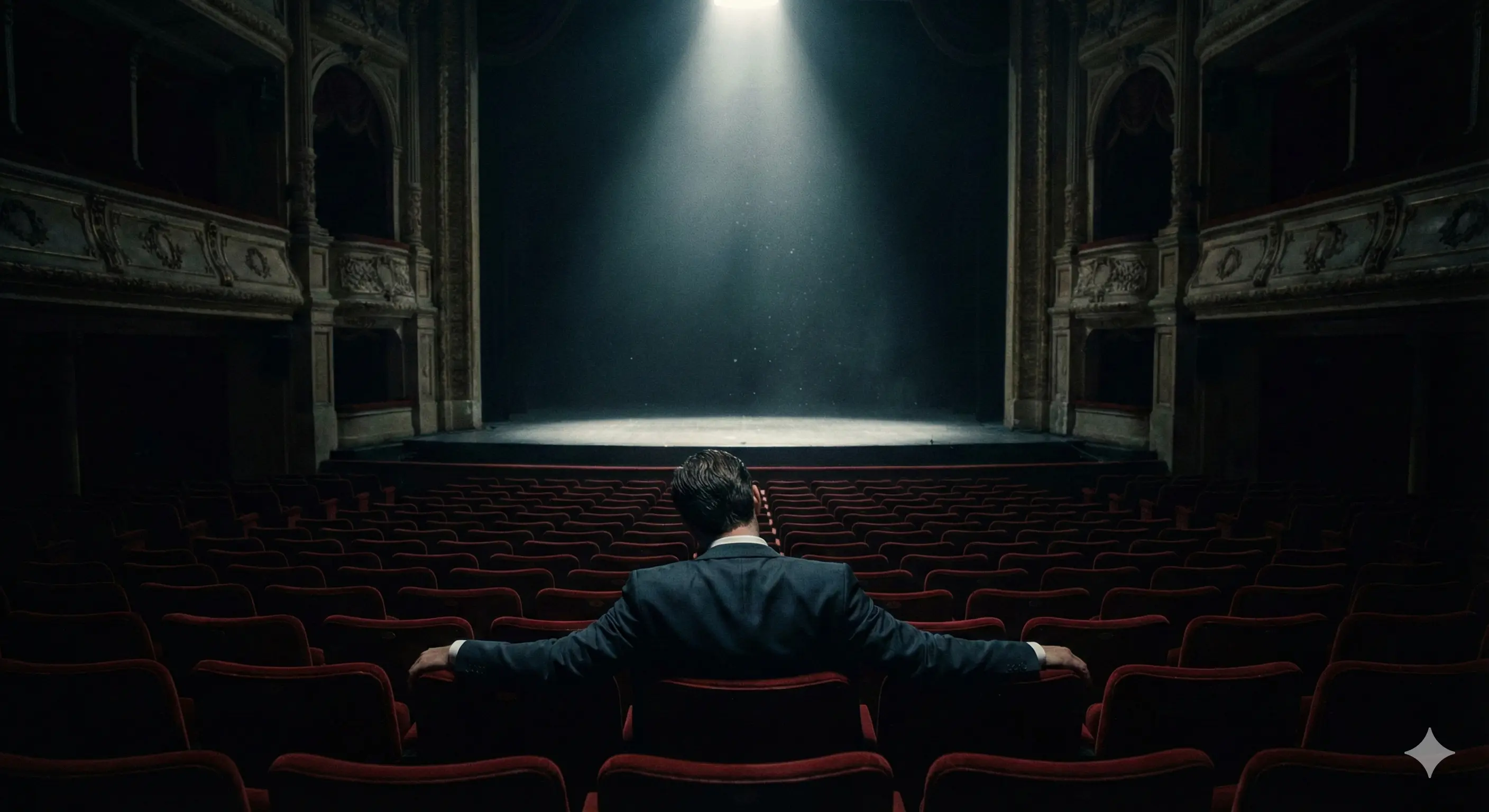 Зритель в пустом зале