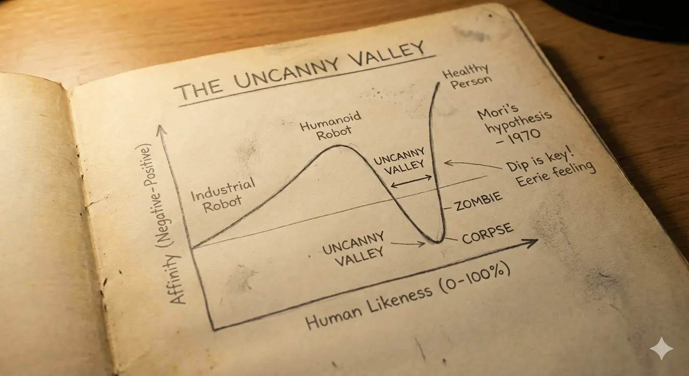 Иллюстрация: Старинный график, нарисованный мелом на доске или чернилами на бумаге. Кривая идет вверх, потом резко падает в яму (Долину), а потом снова взлетает вверх.
